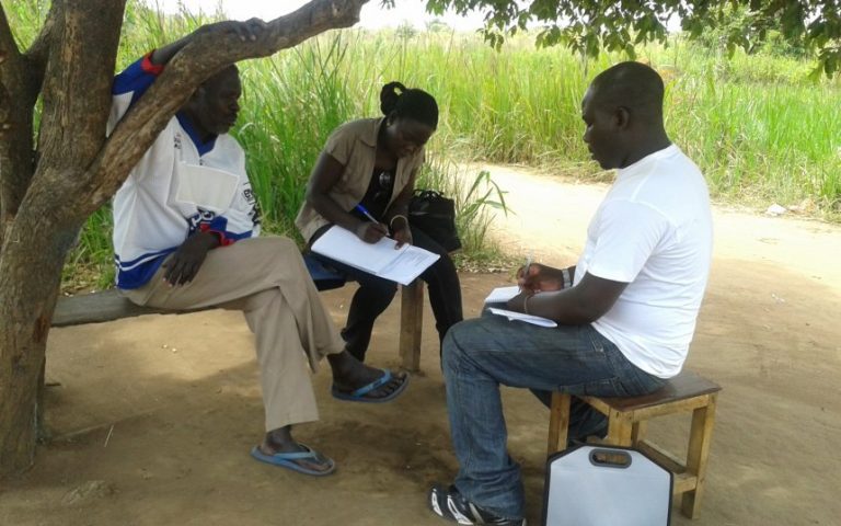 Survey in village